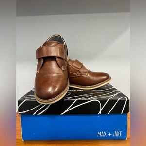MAX & JAKE Ollie Oxford Brown Formal Dress Shoes SZ 11M BOYS Worn Once Excellent